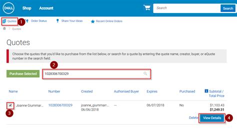 dell equote|dell qto guest.